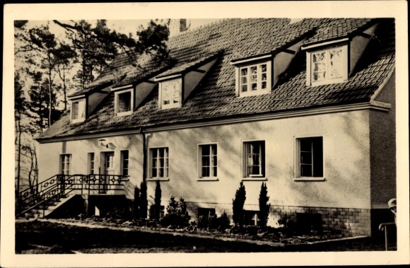 Postcard Lobetal Bernau, Hoffnungstaler institutions, new infirmary
