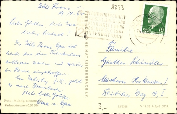 KP Höckendorf Klingenberg w Rudawach Wschodnich, widok na miasto