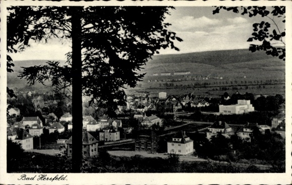 Postcard Bad Hersfeld Hessen, city view