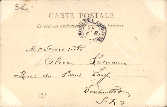 Postcard Villennes sur Seine Yvelines, Grand bras de la Seine
