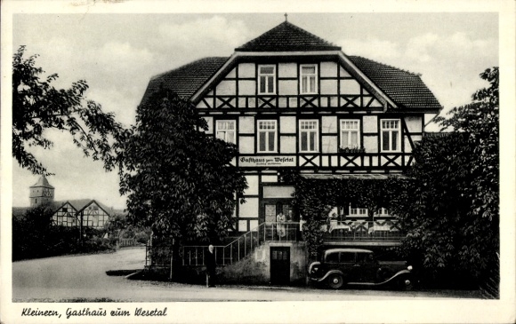 Postcard Kleinern Edertal in Northern Hesse, Gasthaus zum Wesetal