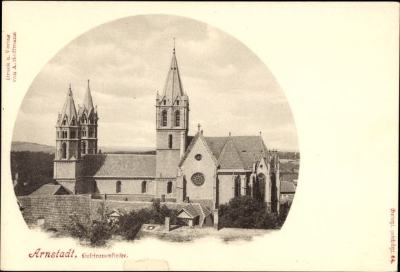 Ak Arnstadt in Thüringen, Liebfrauenkirche