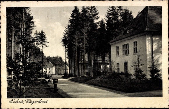 Ak Oschatz in Nordsachsen, Fliegerhorst, Luftwaffe