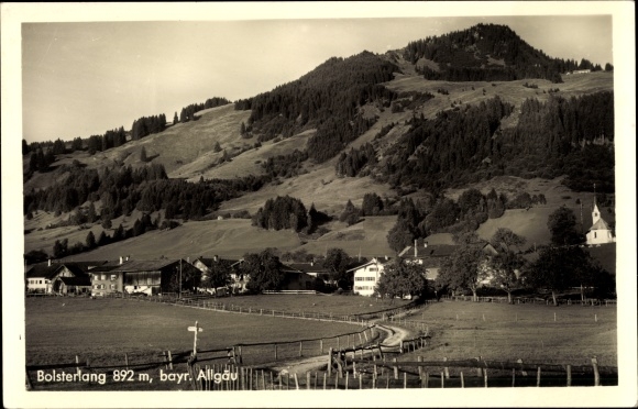 Ansichtkaart Bolsterlang im Allgäu, stadsgezicht