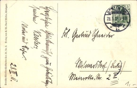 Paper cutting artist Postcard Konewka, P., Wirtshaus an der Lahn