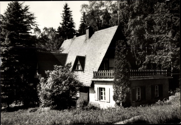 Postcard Bärenwalde Crinitzberg in Saxony, holiday home Hubertushöhe