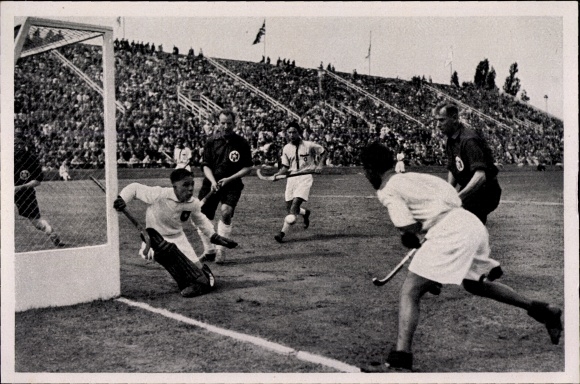 Collection picture Olympia 1936, polo game Germany India