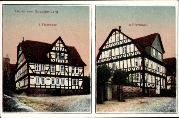 PC Spangenberg in Hesse, vicarage