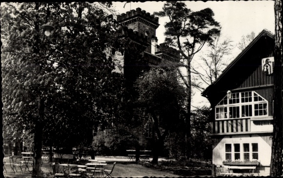 Postcard Dittersbach in Saxony, Berggaststätte Schönehöhe