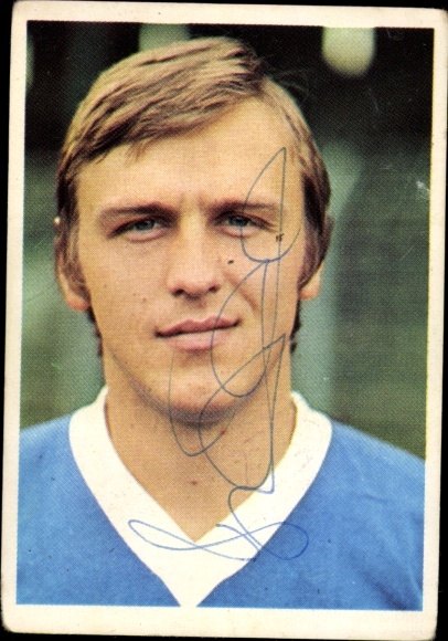 Sammelbild Fußball 1973/1974, Bild Nr. 131, Rainer Budde, Schalke 04