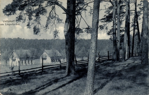Postcard Ützdorf Wandlitz Mark, on the Liepnitzsee, houses