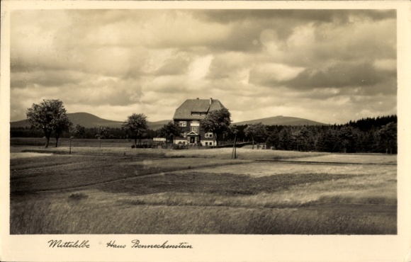 Ak Benneckenstein Oberharz am Brocken, Midden-Elbe, Jeugdherberg Benneckenstein
