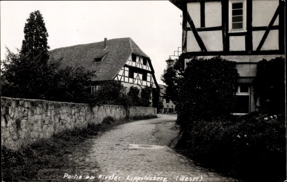 KP Lippoldsberg Wahlsburg Weserbergland, parcela przy klasztorze