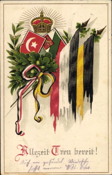 KP Zawsze wiernie gotowi, Cesarstwo, Austro-Węgry, Türkiye