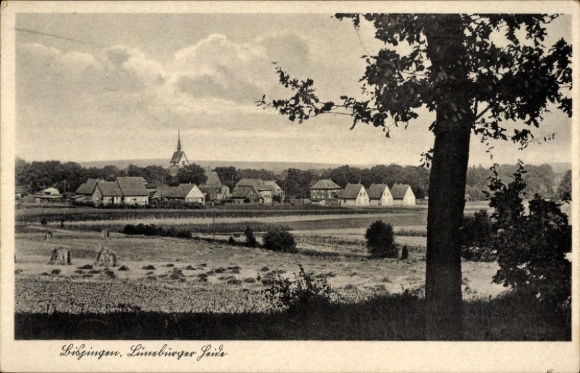 Postcard Bispingen in the Lüneburg Heath, town and surroundings
