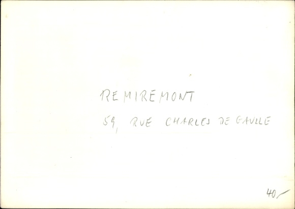Photo Remiremont Lorraine Vosges, Rue Charles de Gaulle