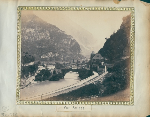 Photo Switzerland, around 1870, unknown location, general view