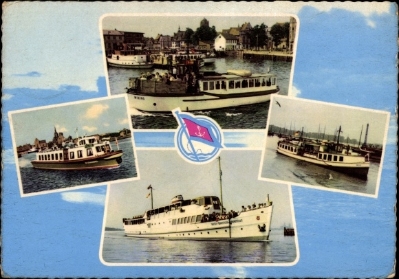 Ak White Fleet Stralsund, VEB passagiersvaart