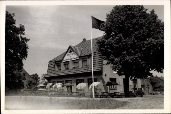 Photo Postcard Bollen Achim near Bremen, pitcher to the green wreath