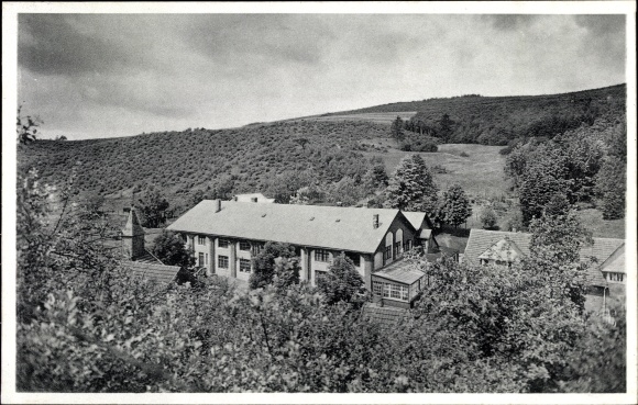 Postcard Herdorf im Hellertal Rhineland Palatinate, convalescent home of the Westf. Women&#39;s Aid Concordia