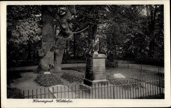 PC Wöbbelin in Mecklenburg, grain grave