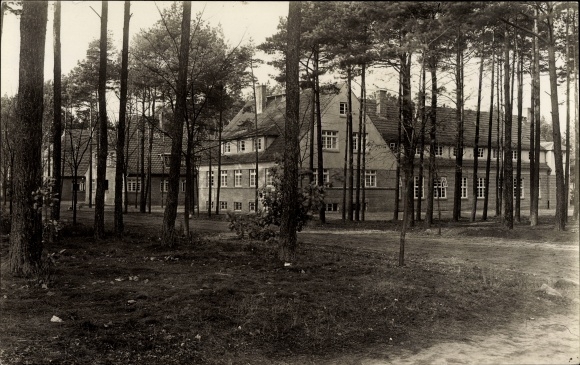 Photo Postcard Lobetal Bernau near Berlin, view of the old people&#39;s home
