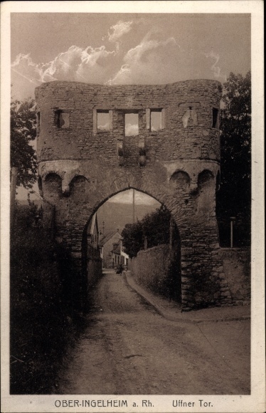 PC Ober Ingelheim am Rhein, Uffner Tor, street section in town
