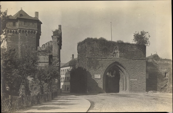 Photo PC Andernach am Rhein, Koblenzer Tor, castle keep