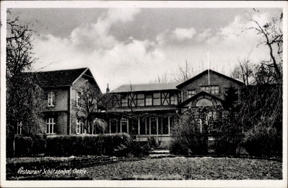 Ak Oelde in Münsterland, Restaurant Schützenhof