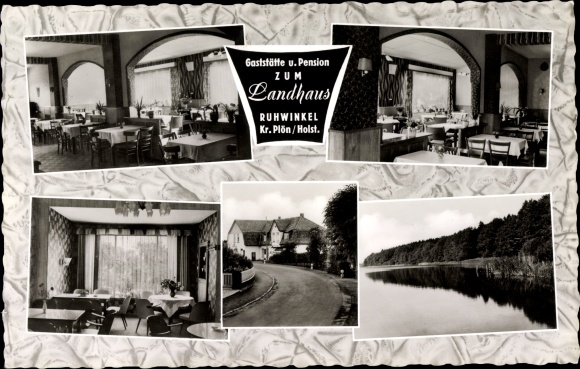 Ak Ruhwinkel in Schleswig Holstein, Gaststätte zum Landhaus