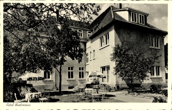 Ak Bad Rothenfelde am Teutoburger Wald, Hotel Wartmann