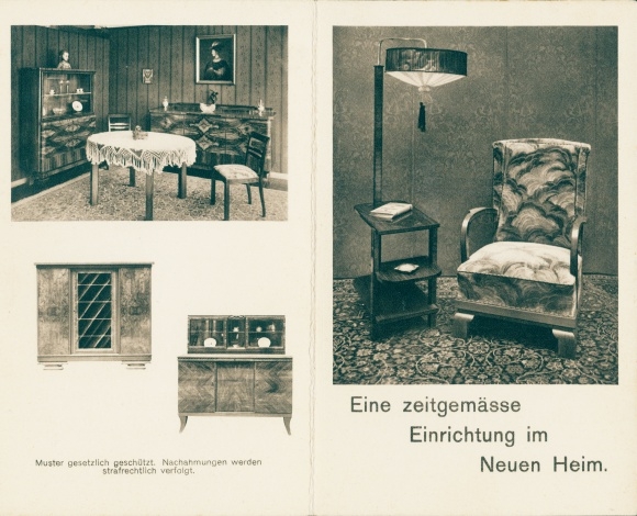 Folding PC Halberstadt am Harz, Hermann Goebel workshops for housing art, advertising, furniture