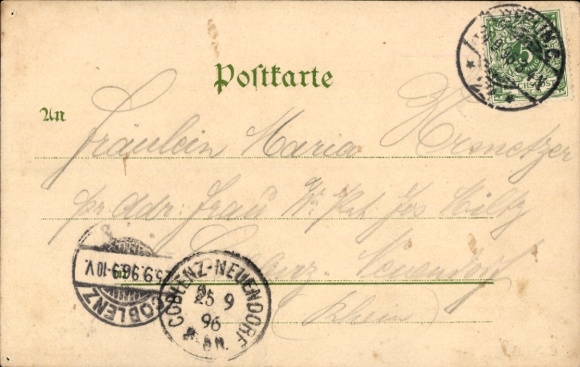 Chromo-Litho Berlin, Trade Exhibition 1896, Main Restaurant, Water Tower