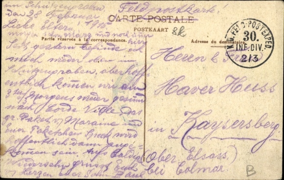 Postcard Wervik Wervicq West Flanders, Hotel de Ville