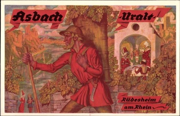 Artist PC Rüdesheim am Rhein Hessen, Asbach Uralt