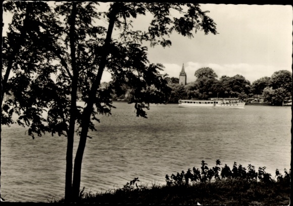 Ak Berlin Treptow, Teilansicht