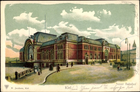 Litho Kiel, neuer Bahnhof