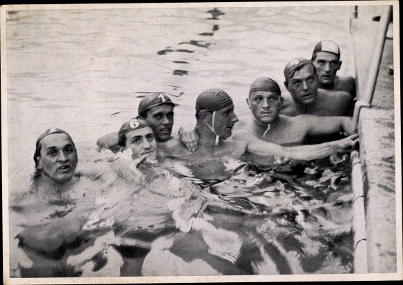 Collection picture Olympia 1936, Hungarian water polo team