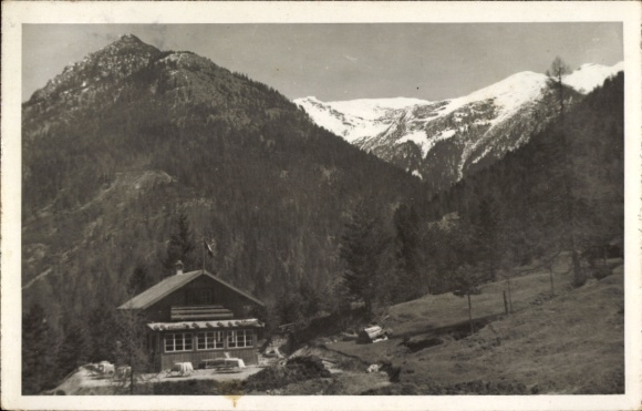 Ak Mittenwald in Oberbayern, Aschauer Alm