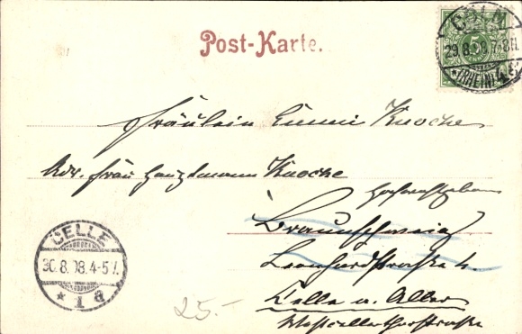 PC Cologne, destruction after hailstorm August 7, 1898, tornado, Alteburgerstraße