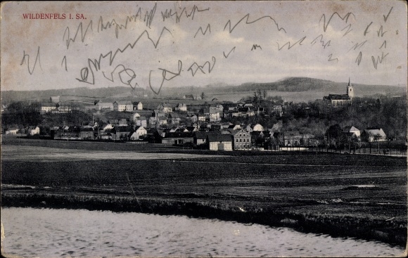 Ak Wildenfels in het Ertsgebergte, Panorama