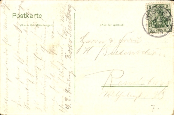 Postcard Hamburg Altona Rissen Wittenbergen, J. Wiggers Inn