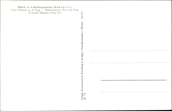 KP Splendor Hohegrete w Westerwaldzie, dom rekonwalescencji, las