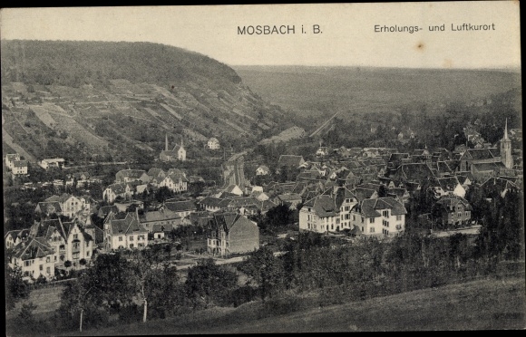 KP Mosbach am Odenwald, widok na miasto