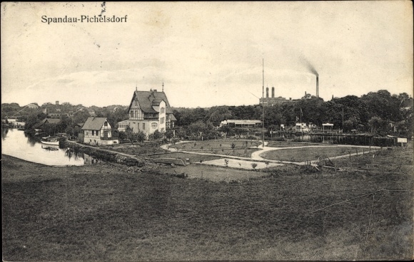PC Berlin Wilhemstadt Pichelsdorf, total view, restaurant, gardens