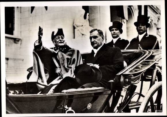 Photo Hoffmann, Portuguese President Carmona, Minister Salazar, April 1942
