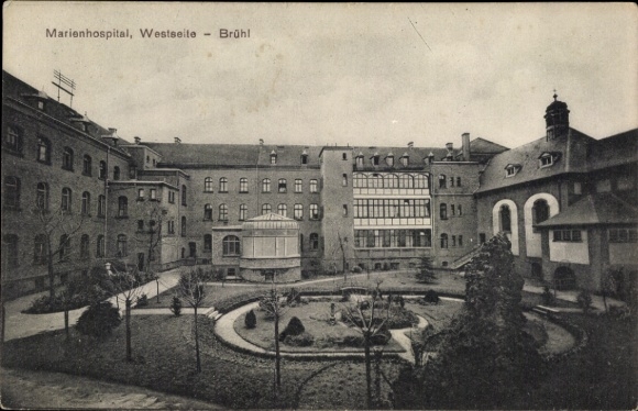 KP Brühl w Westfalii, Marienhospital, strona zachodnia