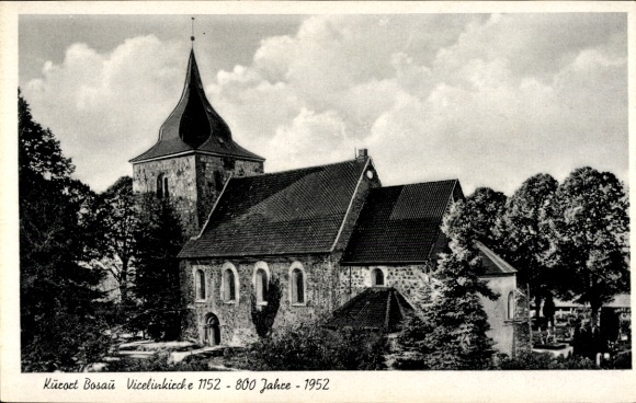 Ak Hutzfeld Bosau in Holstein, Vicelinkirche