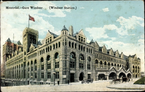 PC Montreal Quebec Canada, Windsor train station
