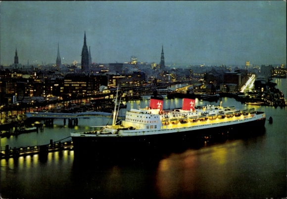 Passenger express steamer Hanseatic, Hamburg Atlantic Line